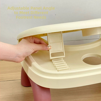 Podmetač za stopala ispod stola, plastični, jednostavan i moderan stil, lagana pjena punjenje, model 64564651