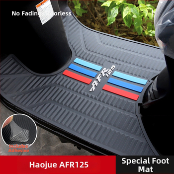 PU guma predná pedálová podložka pre Haojue AFR125 City Eagle HJ125T-27 motocykel