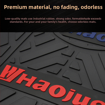 PU guma predná pedálová podložka pre Haojue AFR125 City Eagle HJ125T-27 motocykel