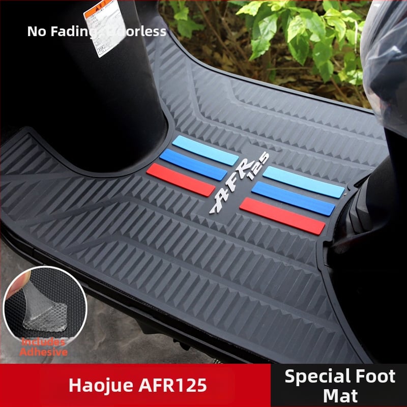PU guma predná pedálová podložka pre Haojue AFR125 City Eagle HJ125T-27 motocykel