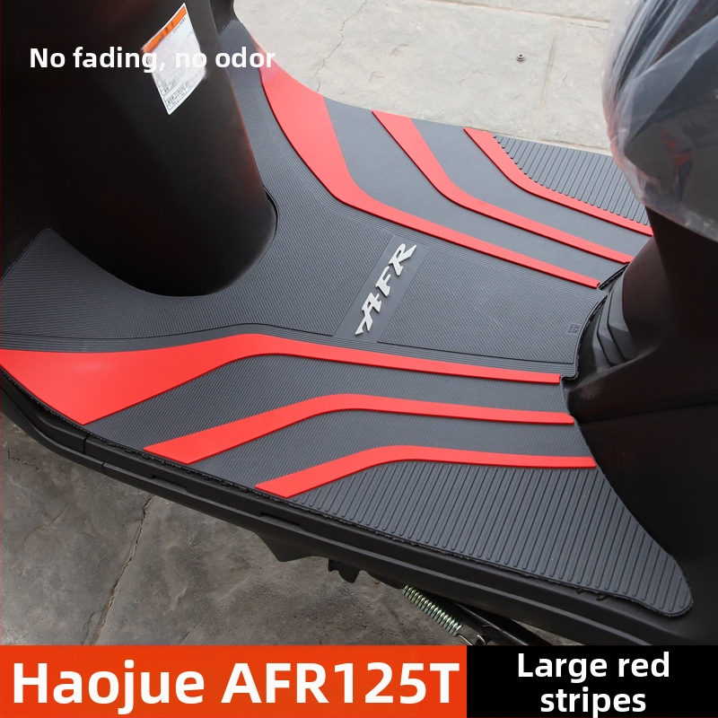 PU guma predná pedálová podložka pre Haojue AFR125 City Eagle HJ125T-27 motocykel