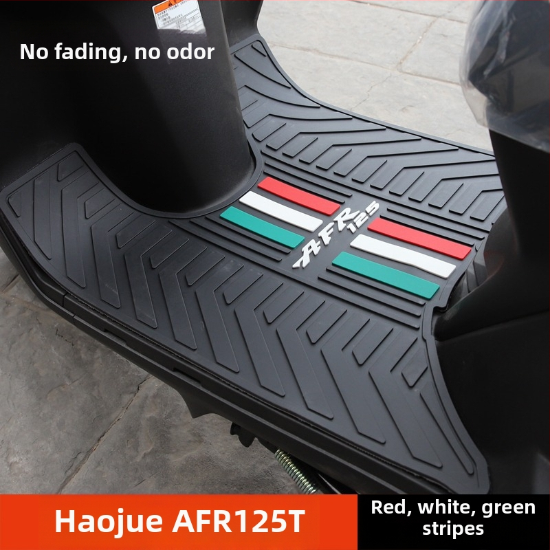 PU guma predná pedálová podložka pre Haojue AFR125 City Eagle HJ125T-27 motocykel