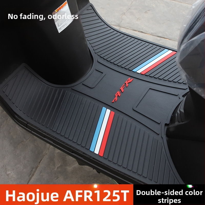 PU guma predná pedálová podložka pre Haojue AFR125 City Eagle HJ125T-27 motocykel