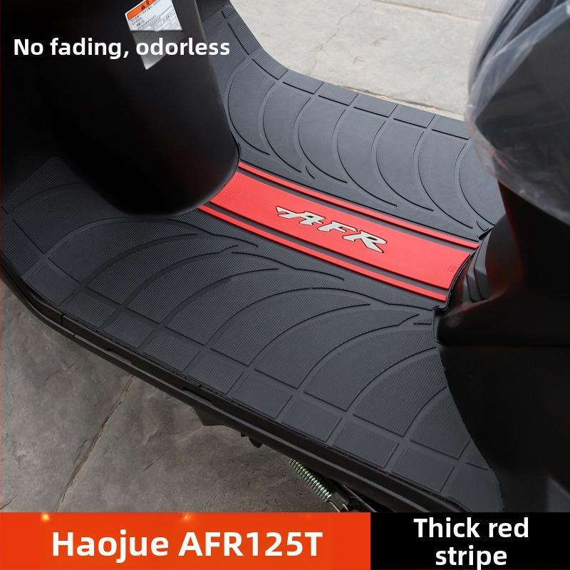 PU guma predná pedálová podložka pre Haojue AFR125 City Eagle HJ125T-27 motocykel