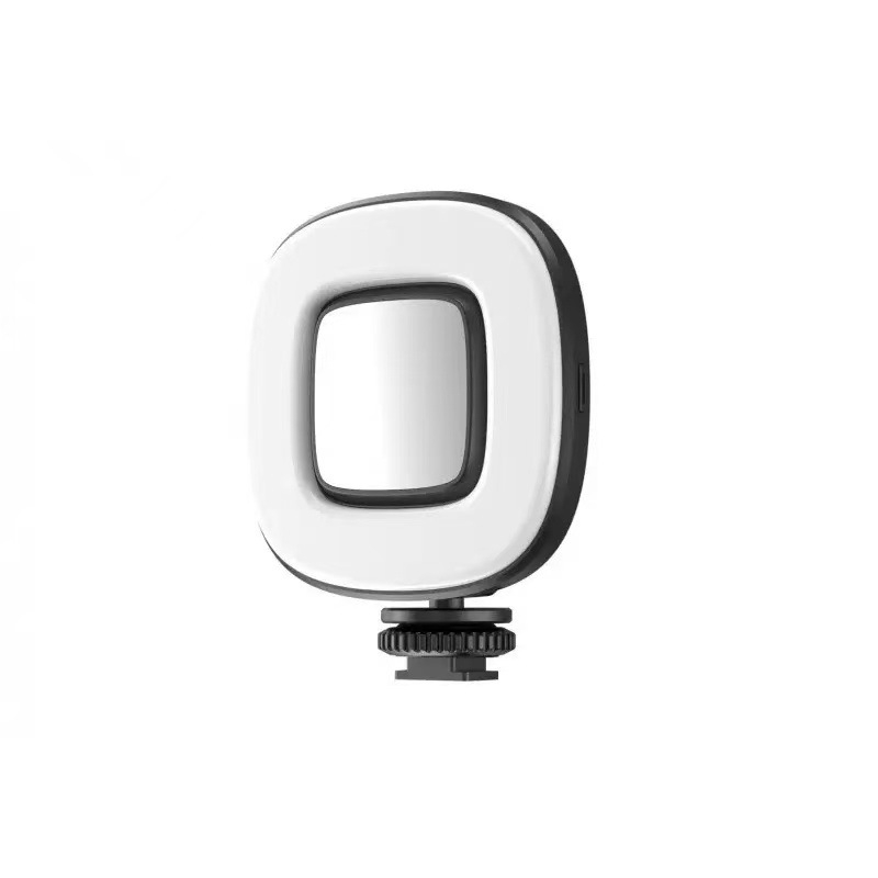 Selfie stick Bluetooth cu iluminare LED, model SF03A-MINI, din plastic, utilizare universală