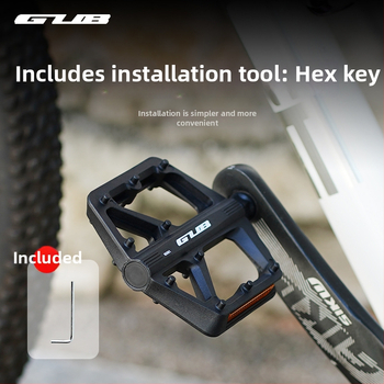Pedále GC-001 pre horské, cestné a skladacie bicykle (Model GC-001; nylonové telo; horské/cestné/skladacie bicykle)
