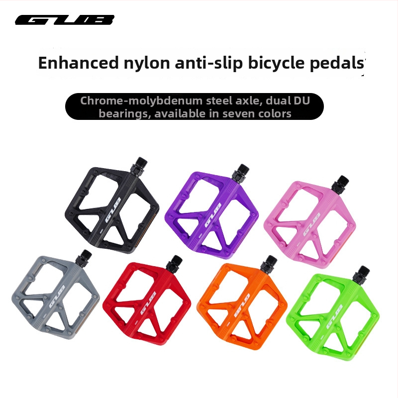 Pedále GC-001 pre horské, cestné a skladacie bicykle (Model GC-001; nylonové telo; horské/cestné/skladacie bicykle)