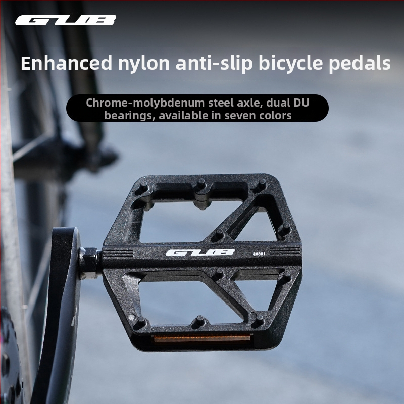 Pedále GC-001 pre horské, cestné a skladacie bicykle (Model GC-001; nylonové telo; horské/cestné/skladacie bicykle)