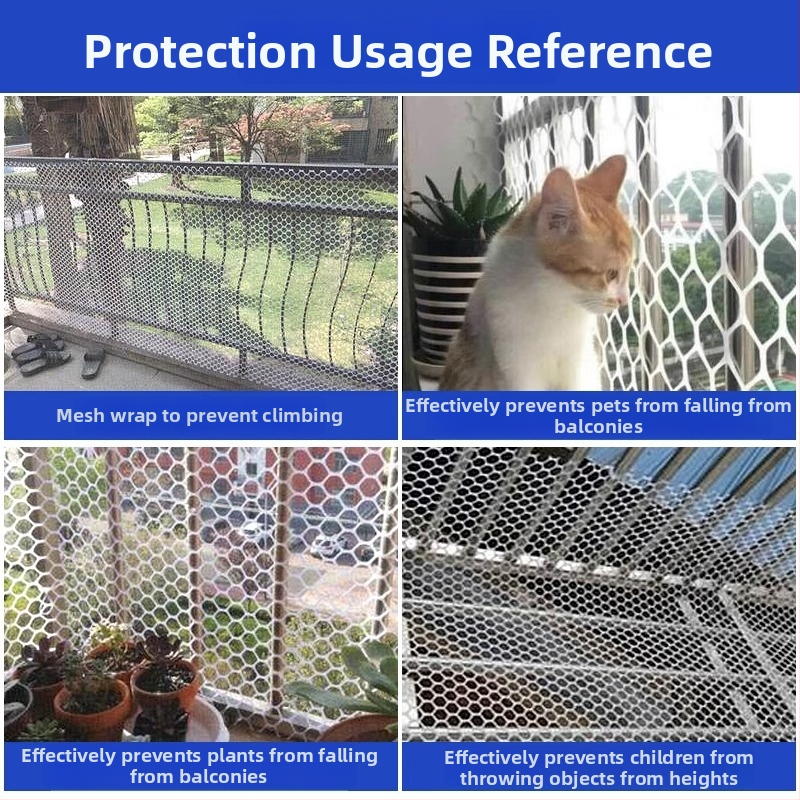 PVC plastová sieť na chov hydiny, oplotenie a sieť proti vtákom, model Zh-fhw, značka Neck Strength, autorizovaná súkromná značka