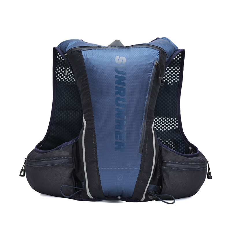 Unisex νάιλον γιλέκο ύδωσης για υπαίθριο τρέξιμο και πεζοπορία – διαπνοή, αδιάβροχο, υπερελαφρύ, προστασία σπονδυλικής, διαχωρισμός ξηρού-υγρού