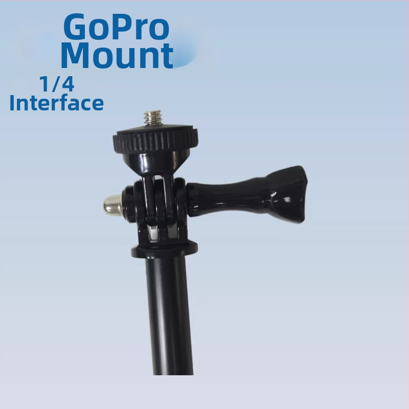 Teleskopický hliníkový stojan na selfie pre kempingový stan, nastaviteľné 2–5 sekcií, tlač loga k dispozícii