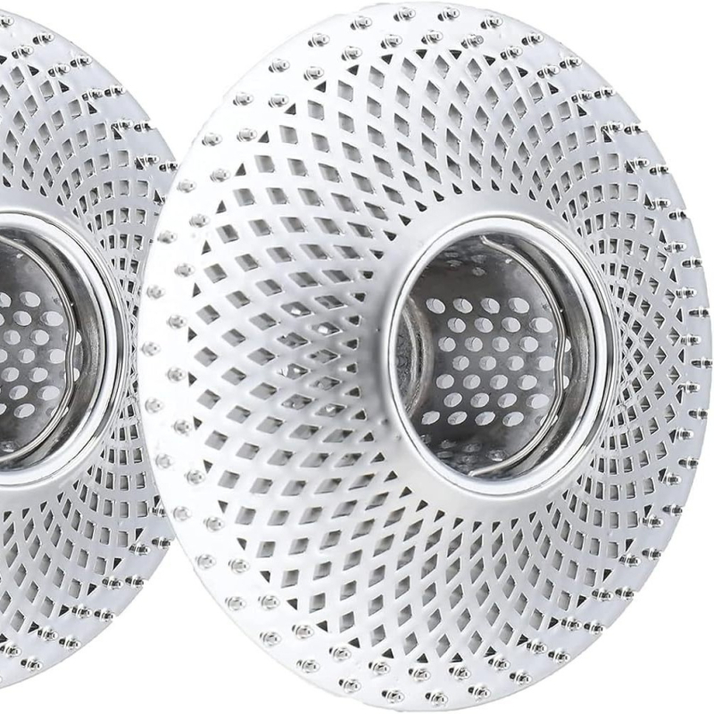 Wolong Drain WL-P2040 Nehrđajući čelik: filtr za kosu za kadu, hvatač dlačica i uređaj protiv začepljenja odvoda - moderni minimalistički stil