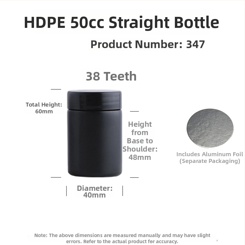 HDPE fľaše so širokým hrdlom pre práškové doplnky výživy, s potravinárskym uzáverom a etiketami sieťotlače