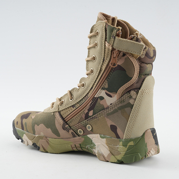 Čizme od vodootporne Oxford tkanine, kamuflaža s uzorkom zmije, visoke borbene trenirke, prozračne planinarske čizme (Brand: Other; Funkcija: Anti-smash i anti-stab; Materijal: Waterproof Oxford cloth)