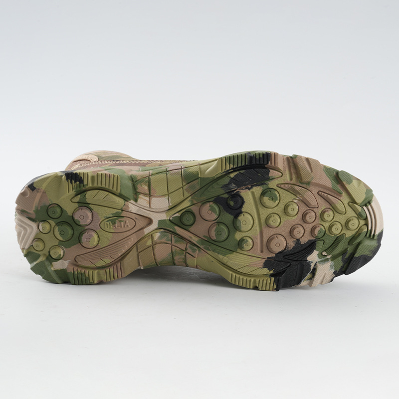 Čizme od vodootporne Oxford tkanine, kamuflaža s uzorkom zmije, visoke borbene trenirke, prozračne planinarske čizme (Brand: Other; Funkcija: Anti-smash i anti-stab; Materijal: Waterproof Oxford cloth)