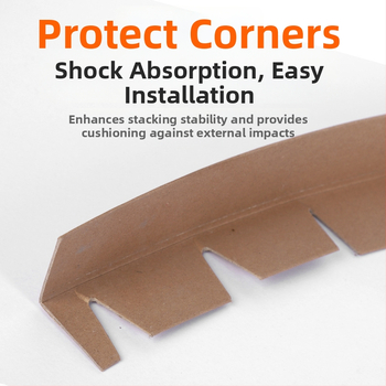 Kraft papírból készült körbefogó sarokvédő, körülölelő, megerősített, testreszabható