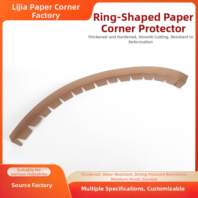 Kraft papírból készült körbefogó sarokvédő, körülölelő, megerősített, testreszabható