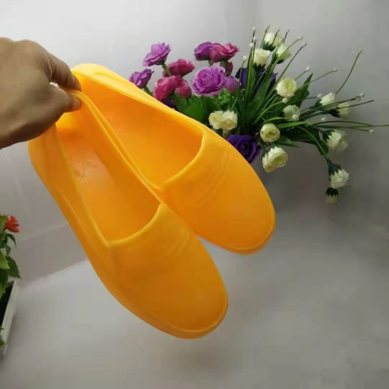 Čizme za kišu za posao – PVC gornji dio, PVC potplat, niski dio čizme, okrugli prst, vodootporne
