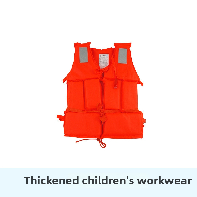 Záchranná vesta pre dospelých aj deti, profesionálna prenosná vesta na rybárske člny a šnorchlovanie, z hrubého Oxford materiálu.