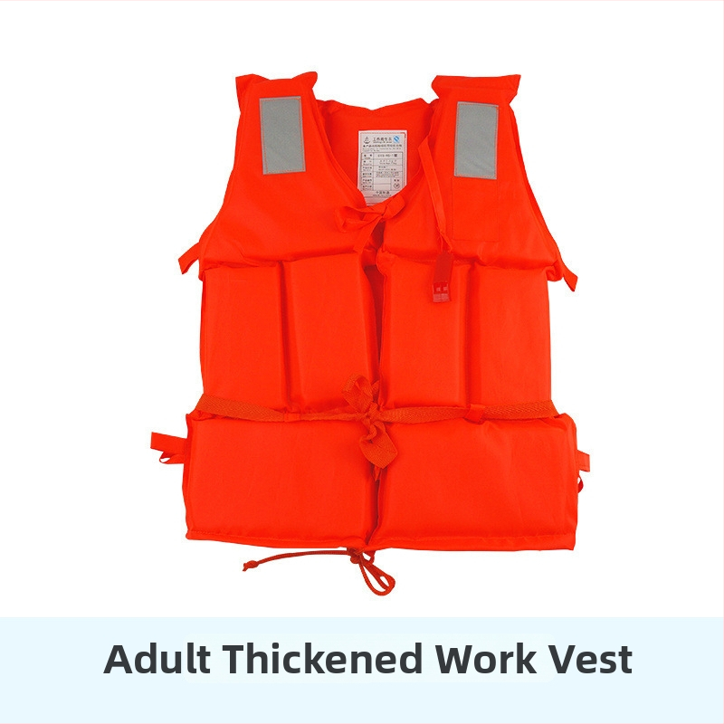 Záchranná vesta pre dospelých aj deti, profesionálna prenosná vesta na rybárske člny a šnorchlovanie, z hrubého Oxford materiálu.