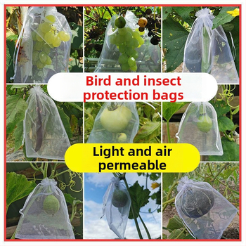 Нейлонова мрежеста торбичка за плодове – лека, дишаща, модел Fcd-yjj0407, марка Neck strength, многоцелево използване