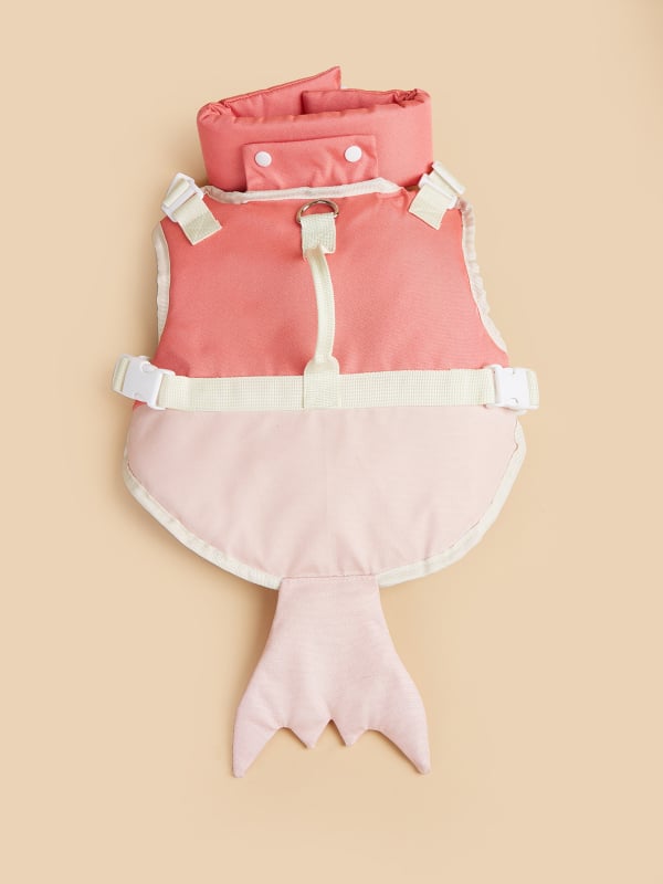 BONAPET Σωσίβιο για σκύλους με σχέδιο θωρακικά-πλάτης, Oxford ύφασμα, αποσπώμενο κολάρο για επιπλέον πλευστότητα