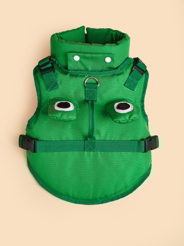 BONAPET Σωσίβιο για σκύλους με σχέδιο θωρακικά-πλάτης, Oxford ύφασμα, αποσπώμενο κολάρο για επιπλέον πλευστότητα