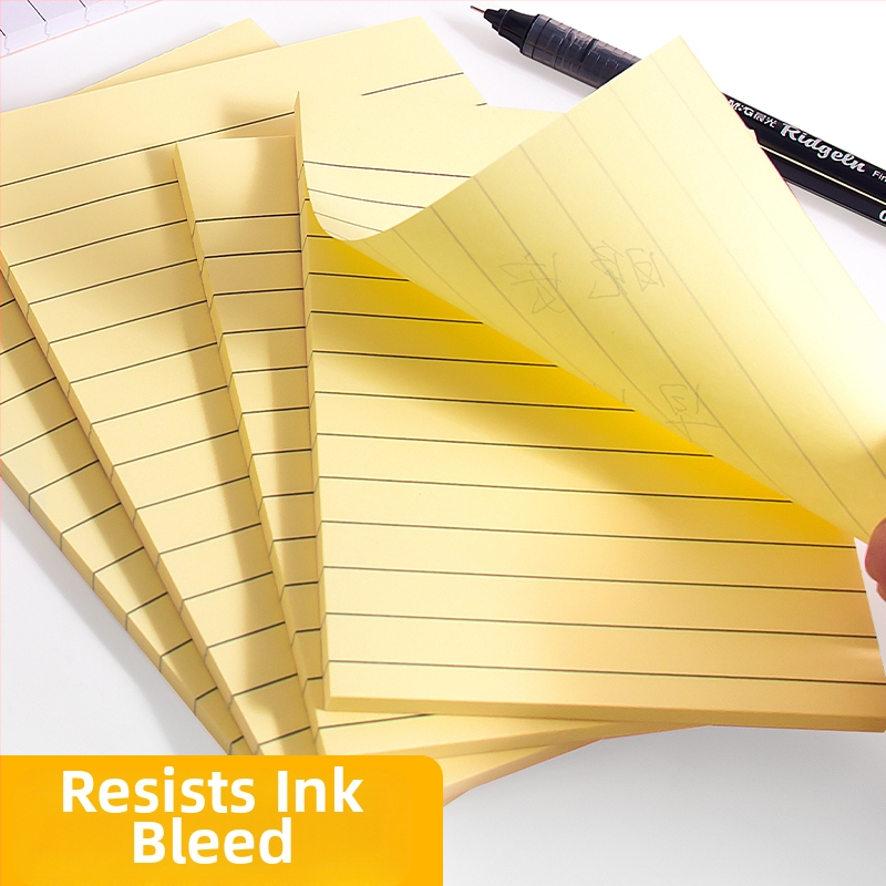 Samoljepljive bilješke s linijama za ispravljanje grešaka u zadacima (Brand: Other; Stil: Paper brick; IP ovlašten: Ne)