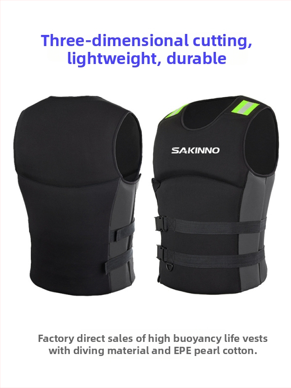 Uniszex felnőtt mentőmellény hajózásra és vízisportokra - EPE sűrűségű úszó gyöngyház hab