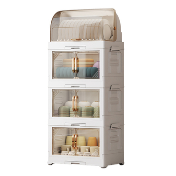 Kasna Plastični Stalak za Posuđe s Poklopcem – Odvodni Stalak za Kuhinjske Posuđe, Moderan Minimalistički Dizajn