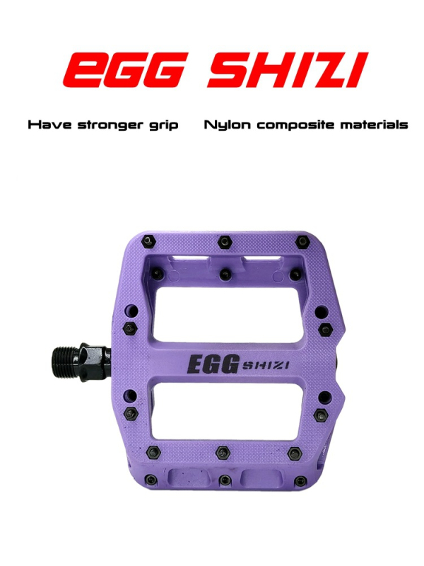 EGGSHIZI pedala za bicikl od najlonskog vlakna, ravna i široka za brdske bicikle – izdržljiva, model DNA, univerzalna kompatibilnost
