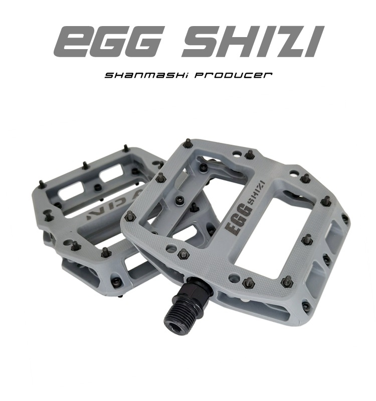 EGGSHIZI pedala za bicikl od najlonskog vlakna, ravna i široka za brdske bicikle – izdržljiva, model DNA, univerzalna kompatibilnost