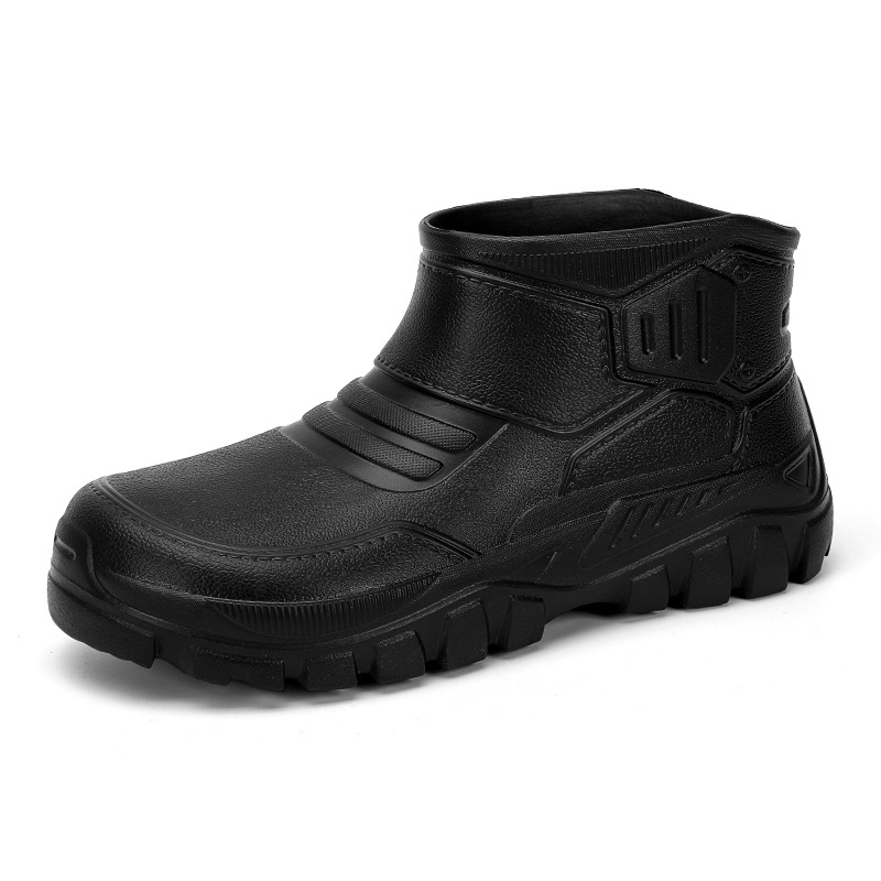 Nepropusne slip-on radne cipele, EVA gornji dio, gumeni potplat, okrugli vrh, srednja visina čizme