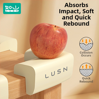 Бебешки предпазни ъглови протектори за маси, меки противоударни защити за прав ъгъл