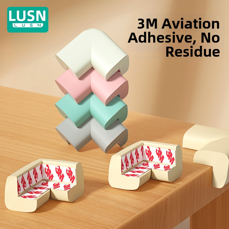 Бебешки предпазни ъглови протектори за маси, меки противоударни защити за прав ъгъл