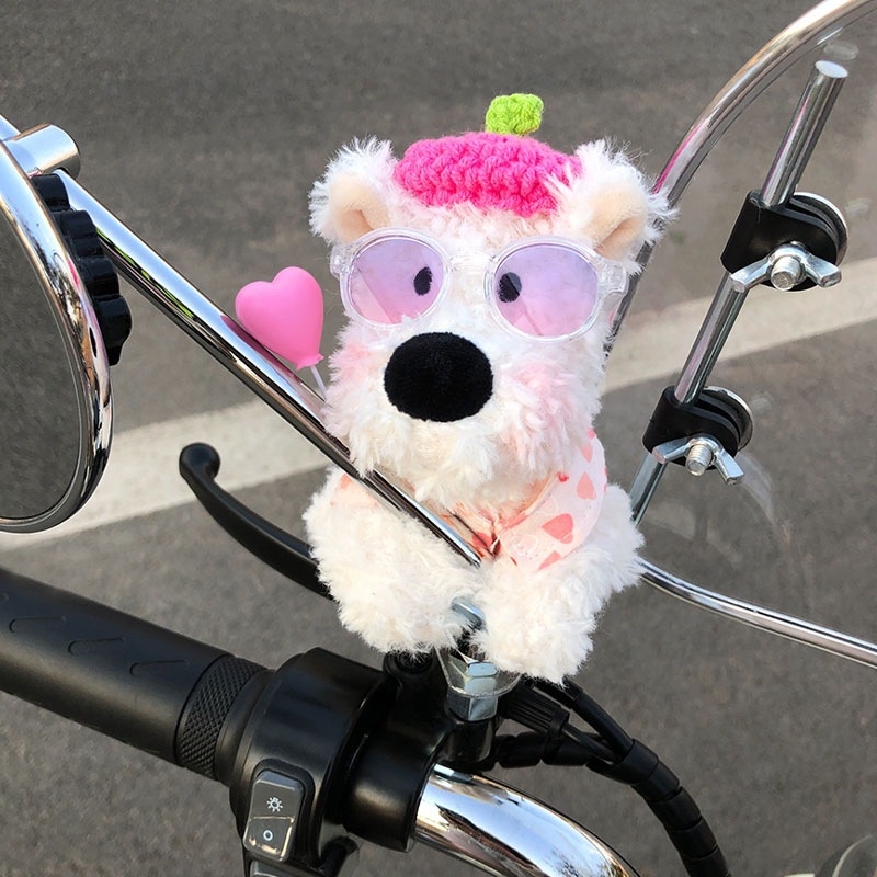 Κρεμάμενο διακοσμητικό για τον καθρέφτη ηλεκτρικών οχημάτων – γλυκό μαγνητικό κουκλάκι, καθολικό μοντέλο, μοντέρνο στυλ, Shuai Hao