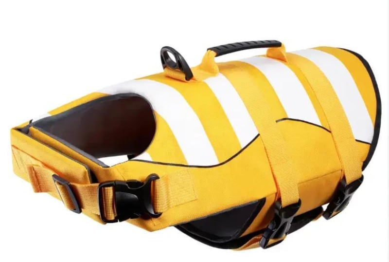 Σωσίδιο ζωής για σκύλους – ελαφρύ, ρυθμιζόμενο με Velcro, πολυεστέρας; ενδύματα κατοικίδιων με δυνατότητα προσαρμογής