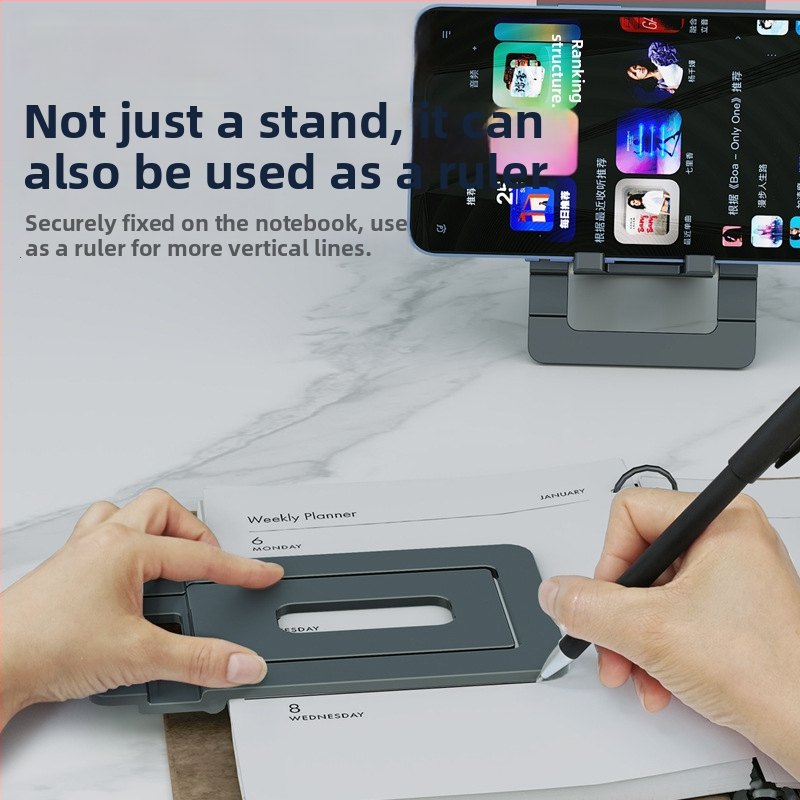 Držač za mobitel od aluminijske legure, stolni sklopivi, model B22