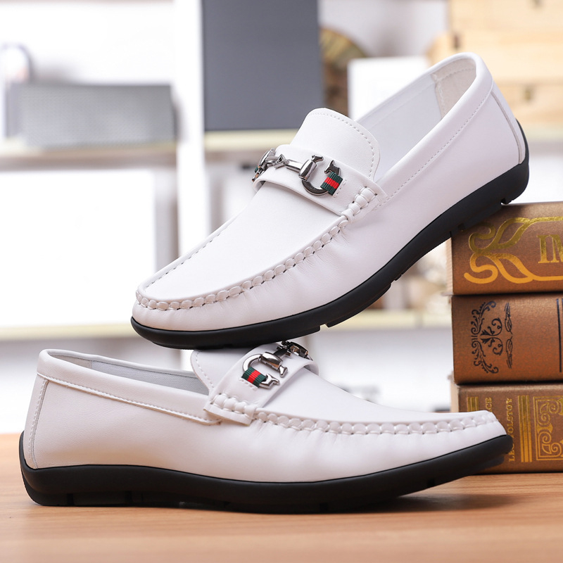 Muške kožne cipele za poslovni casual stil, niski gornji dio, prozračna podstava, gumeni potplat, vezanje