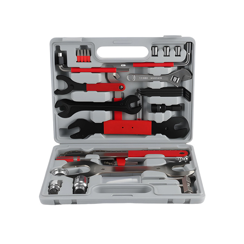 Set alata za popravak guma bicikla, 44 komada, alati od karbonske čelika