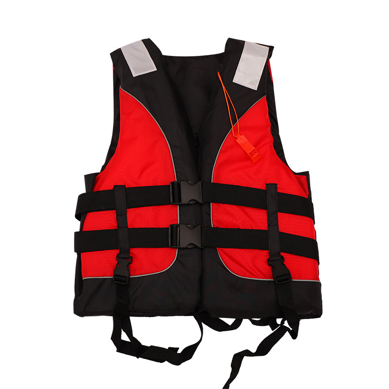 Radna jakna za spašavanje za odrasle s križnim trakama, prijenosna za ribolov i rafting – Changyi, model Work Life Jacket, mogućnost prilagodbe