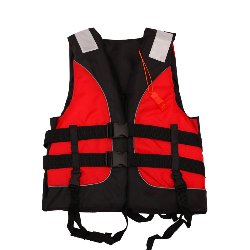 Radna jakna za spašavanje za odrasle s križnim trakama, prijenosna za ribolov i rafting – Changyi, model Work Life Jacket, mogućnost prilagodbe