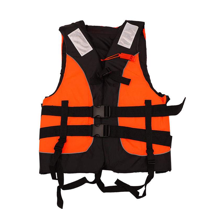Radna jakna za spašavanje za odrasle s križnim trakama, prijenosna za ribolov i rafting – Changyi, model Work Life Jacket, mogućnost prilagodbe