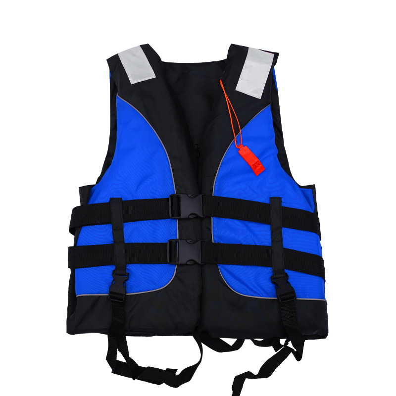 Radna jakna za spašavanje za odrasle s križnim trakama, prijenosna za ribolov i rafting – Changyi, model Work Life Jacket, mogućnost prilagodbe