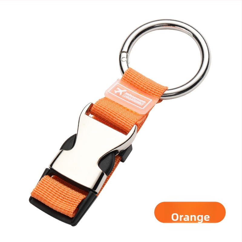 Pojas za prtljagu od webbing materijala, širina 2,5 cm, debljina 1 mm; s funkcijom sprječavanja gubitka; za putovanja i poslovna putovanja; mogućnost prilagodbe