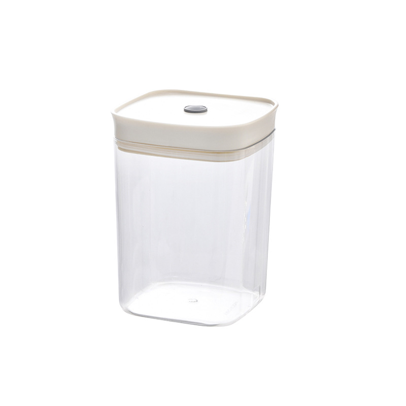Prozirna plastična kutija za pohranu hrane, četvrtastog oblika, kapacitet 3,1–4 L, set od 36 komada, minimalistički dizajn