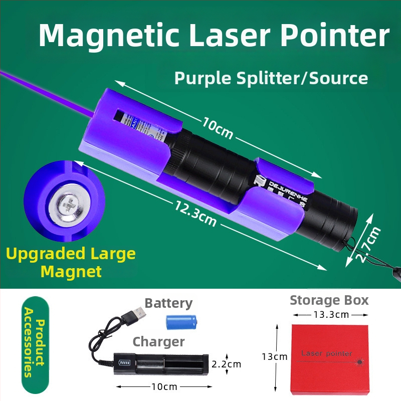 Magnetski laserski pokazivač s dijeličem zraka - Nastavni uređaj, model Magnetski laserski pokazivač, Langspree