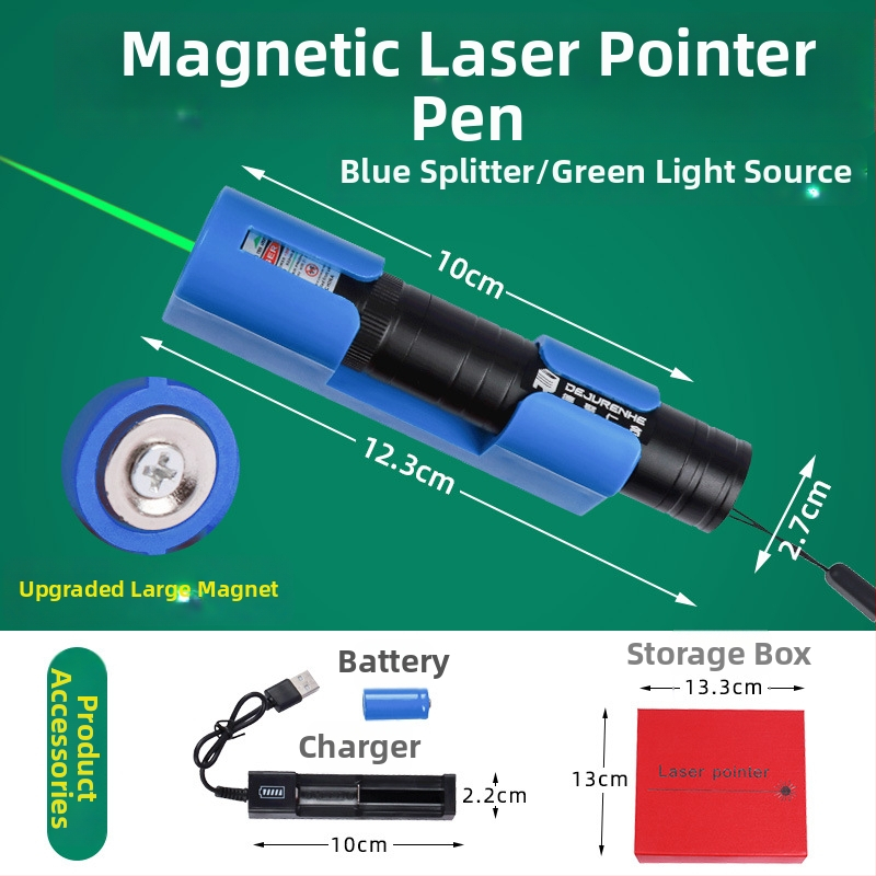 Magnetski laserski pokazivač s dijeličem zraka - Nastavni uređaj, model Magnetski laserski pokazivač, Langspree