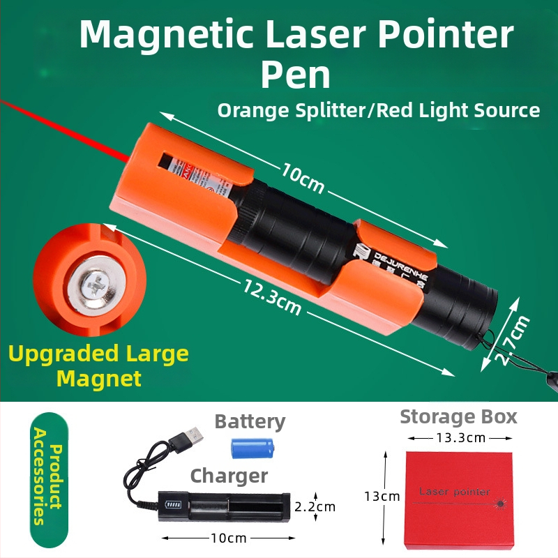 Magnetski laserski pokazivač s dijeličem zraka - Nastavni uređaj, model Magnetski laserski pokazivač, Langspree