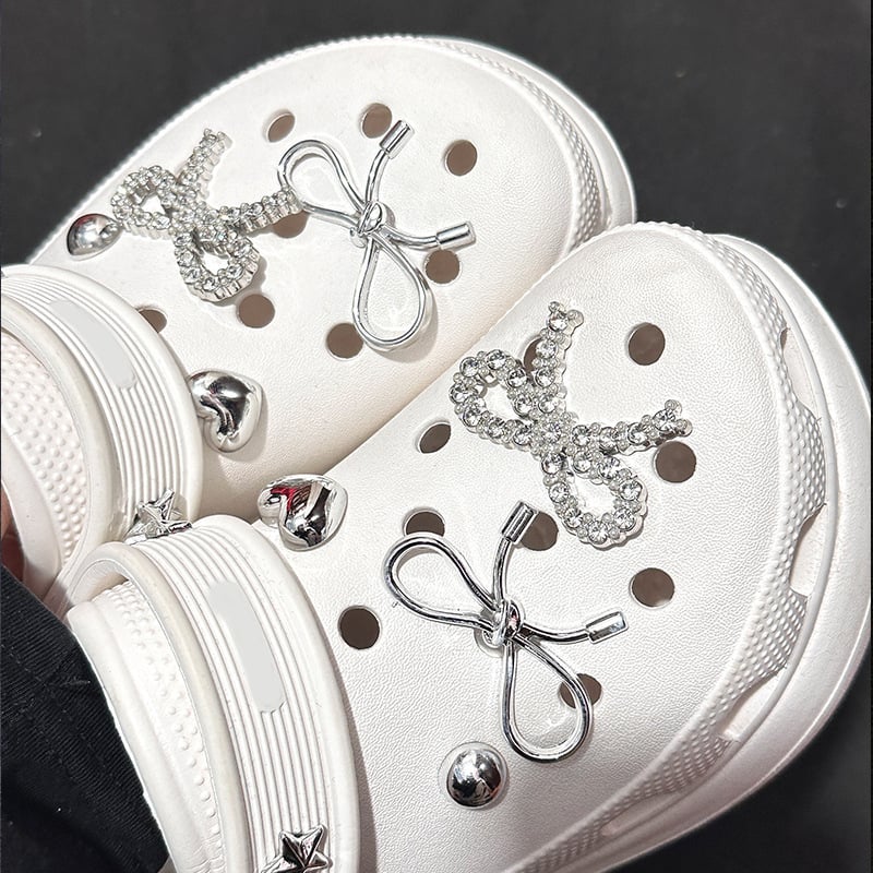 Aksesoari za Crocs stil cipale: metalne kopče za cipele, dijamantni barokni cvjetovi za cipele, uklonjivi DIY dijamanti